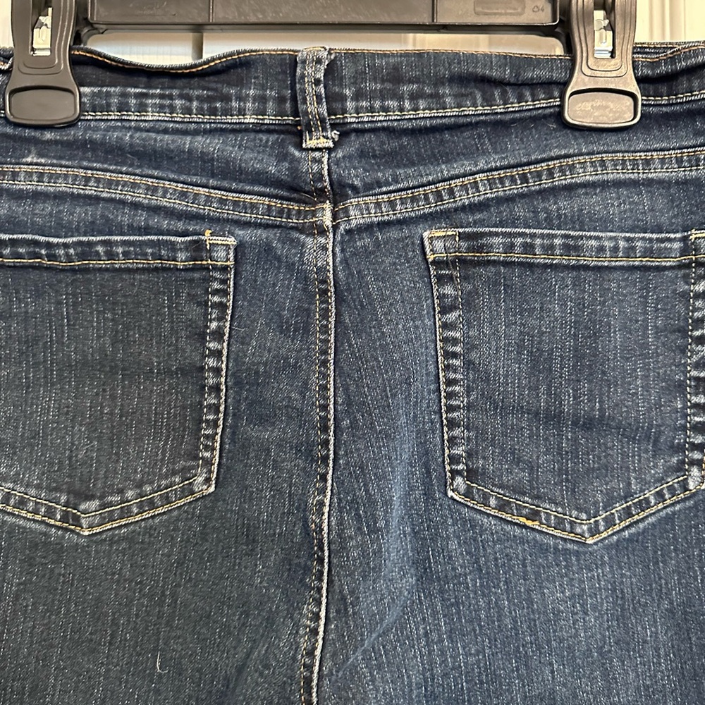 Gloria Vanderbilt Dark Blue Women's Straight Leg Jeans - Picture 6 of 6